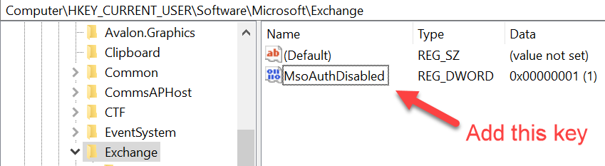 outlook 2019 exchange 2010